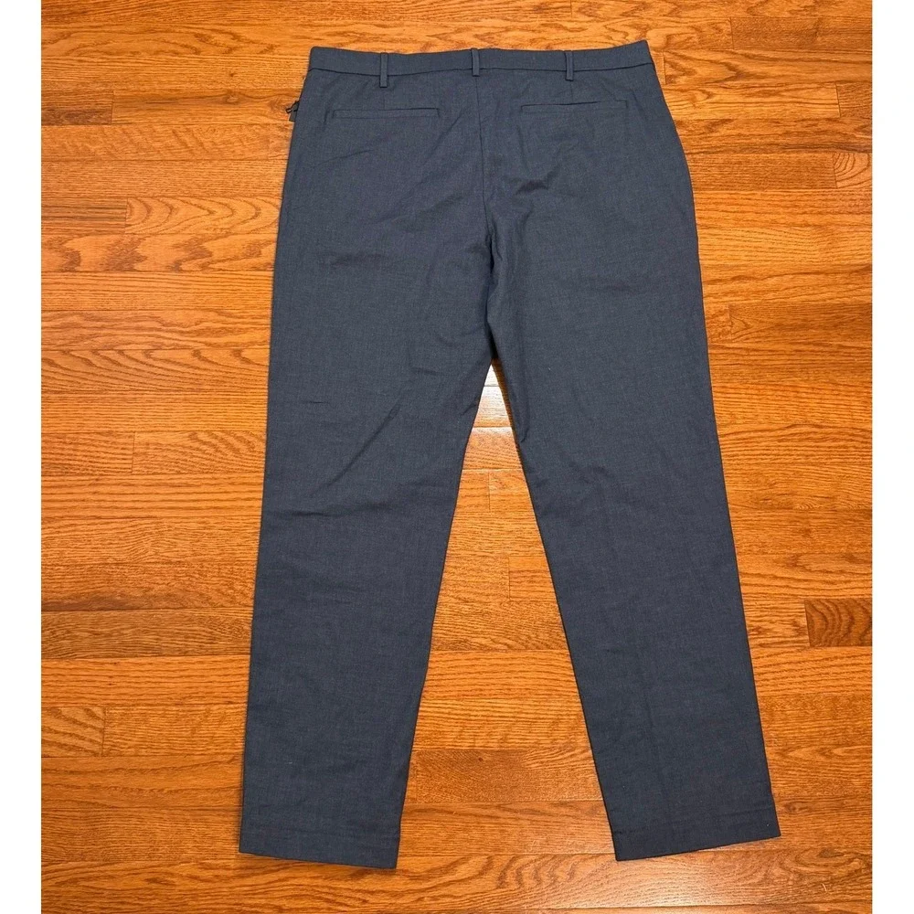 Banana Republic Core Temp Chino Pants Mens 38x32 Slim Fit Blue Business Casual